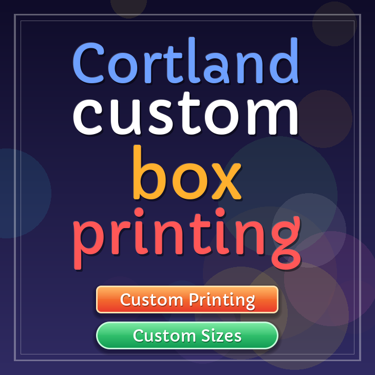 Cortland custom box printing