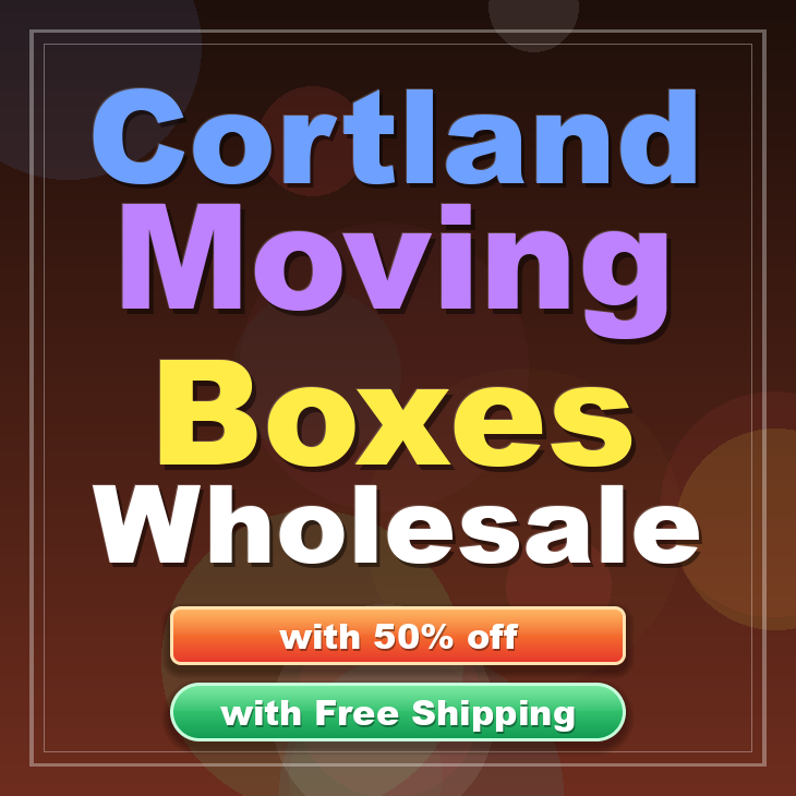 Cortland moving boxes