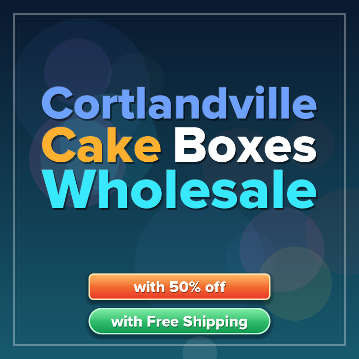 Cortlandville cake boxes