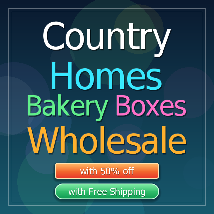 Country Homes bakery boxes