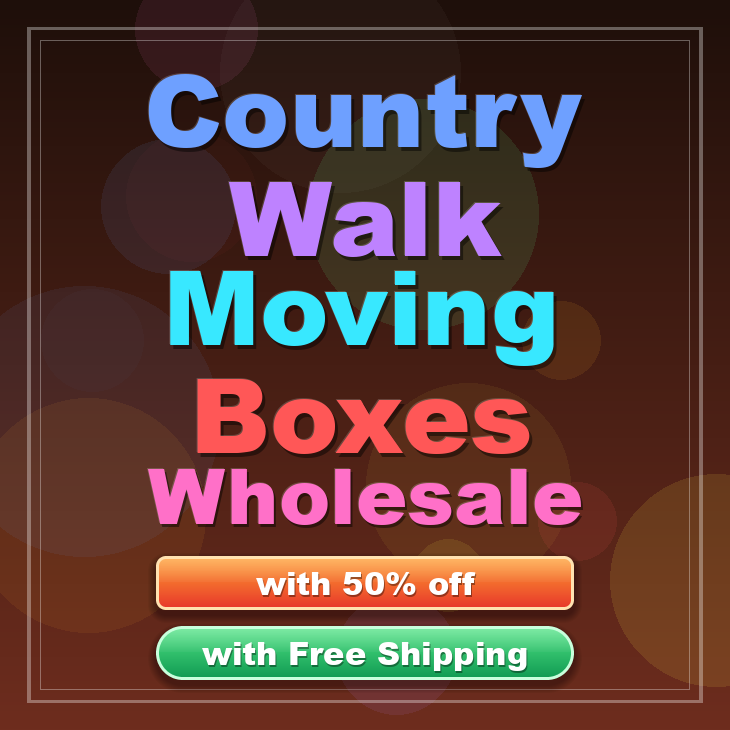Country Walk moving boxes