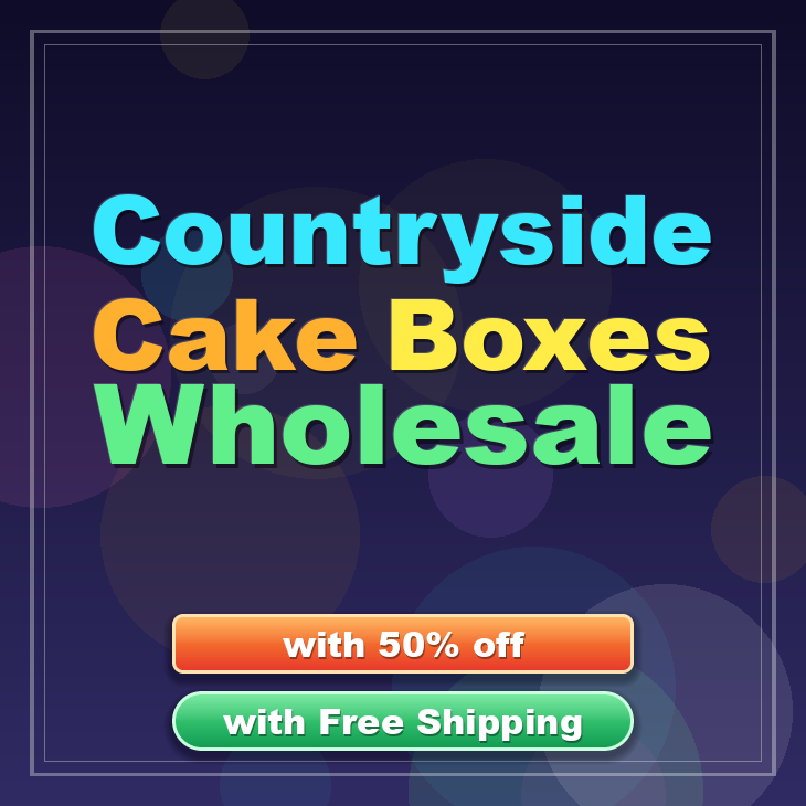Countryside cake boxes