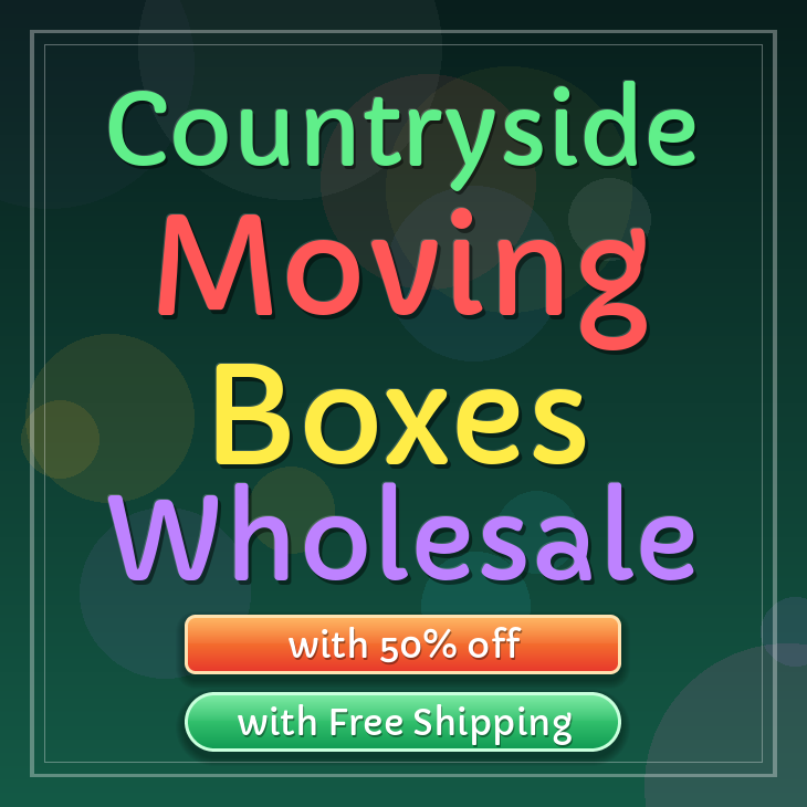 Countryside moving boxes