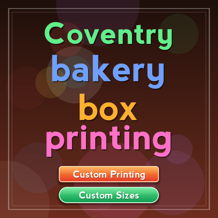 Coventry bakery box printing