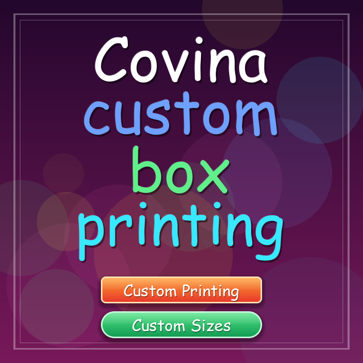 Covina custom box printing