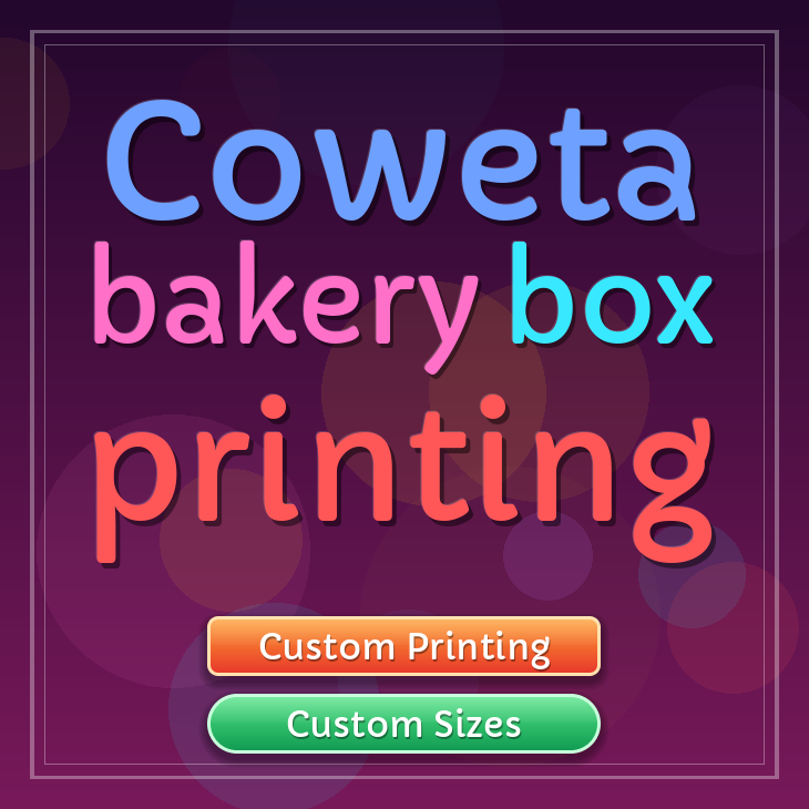 Coweta bakery box printing