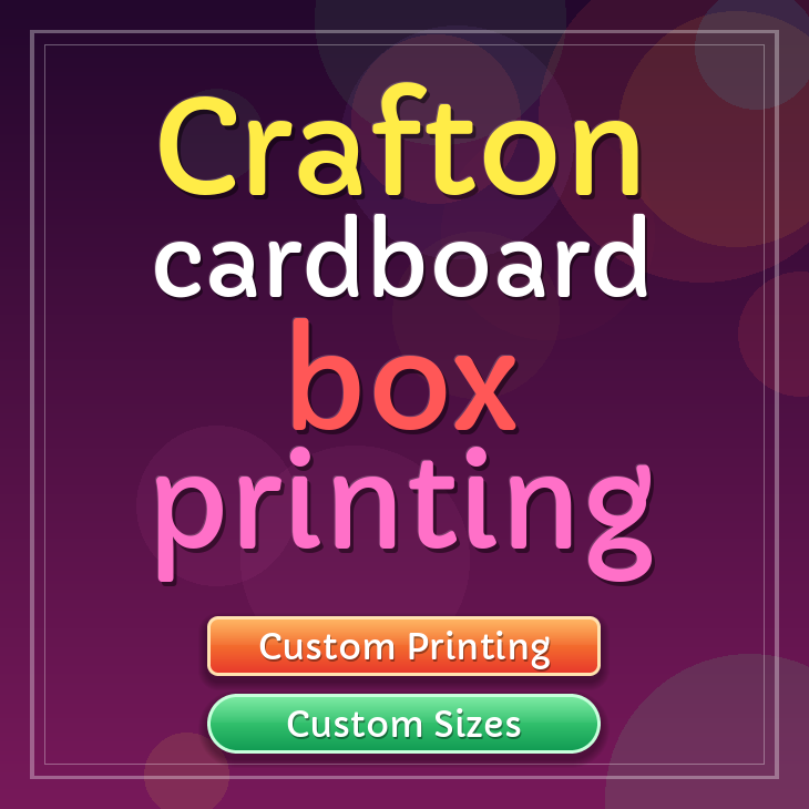 Crafton cardboard box printing