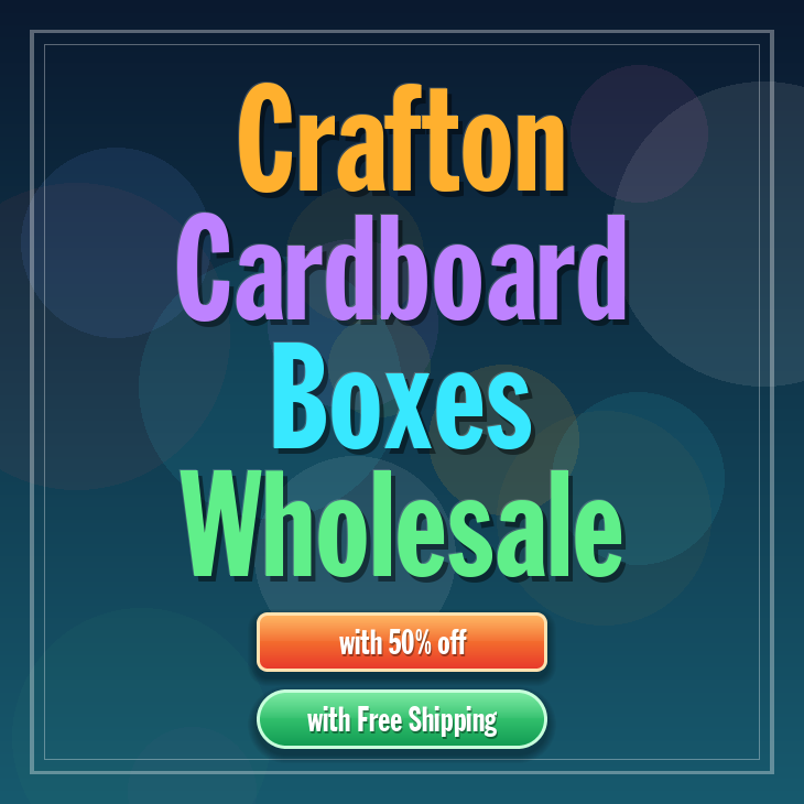 Crafton cardboard boxes