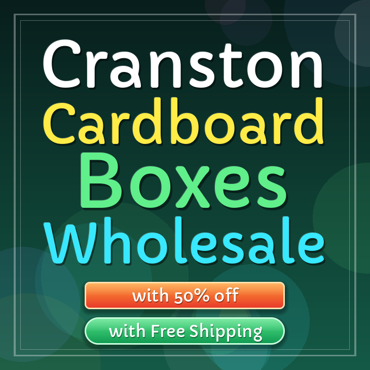 Cranston cardboard boxes