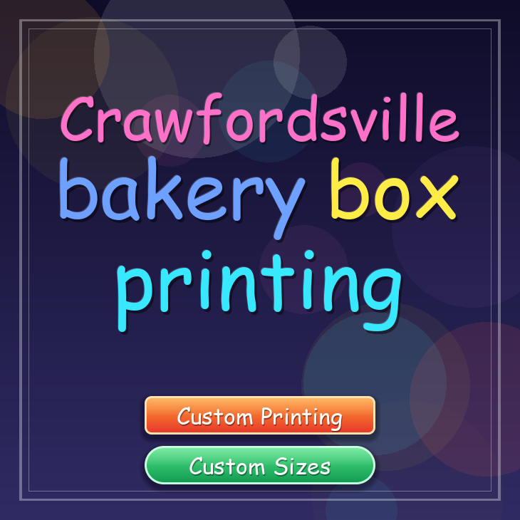 Crawfordsville bakery box printing