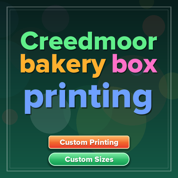 Creedmoor bakery box printing