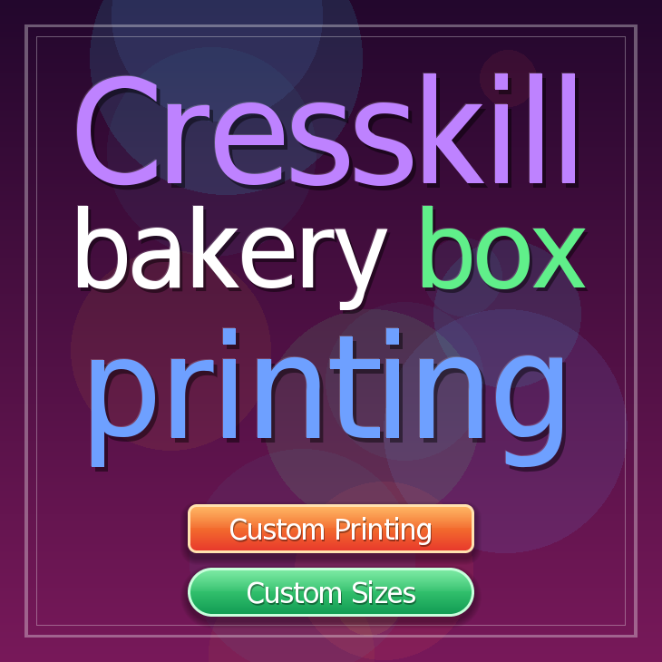 Cresskill bakery box printing