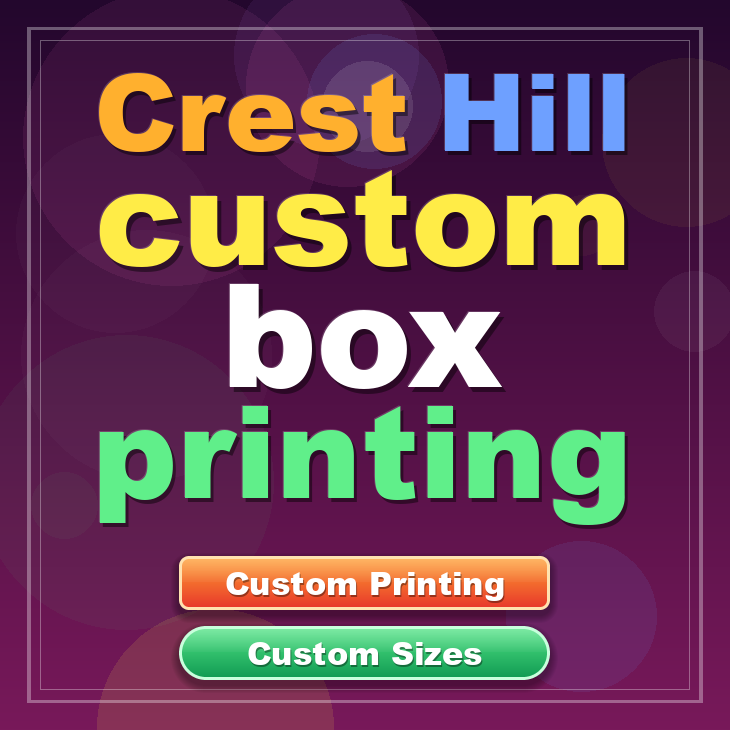Crest Hill custom box printing