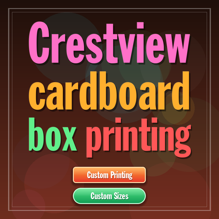 Crestview cardboard box printing
