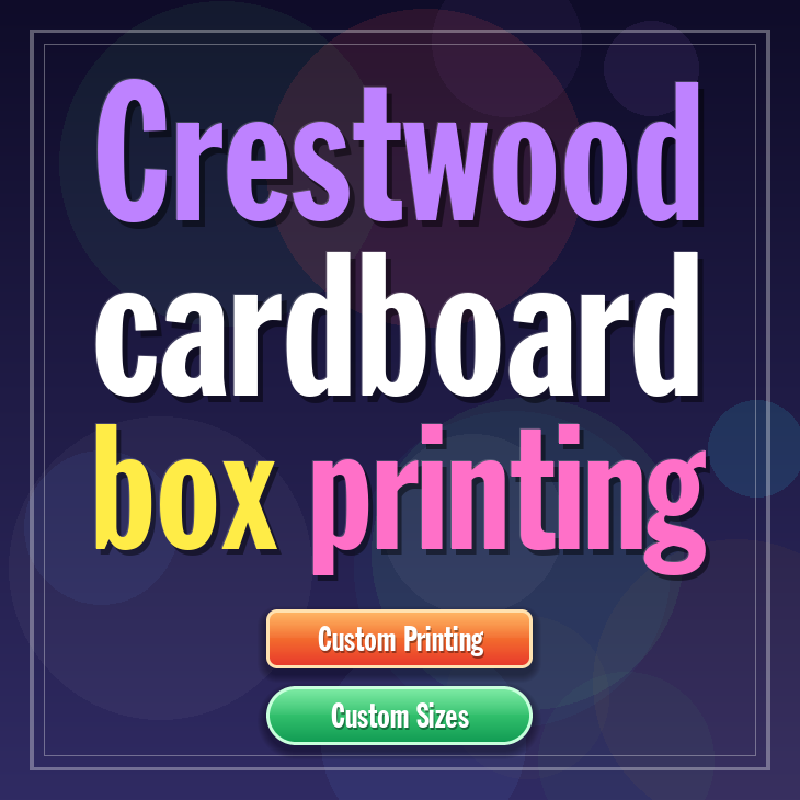 Crestwood cardboard box printing