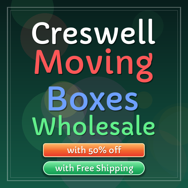Creswell moving boxes