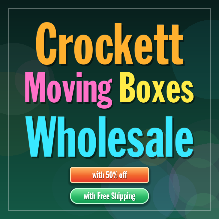 Crockett moving boxes