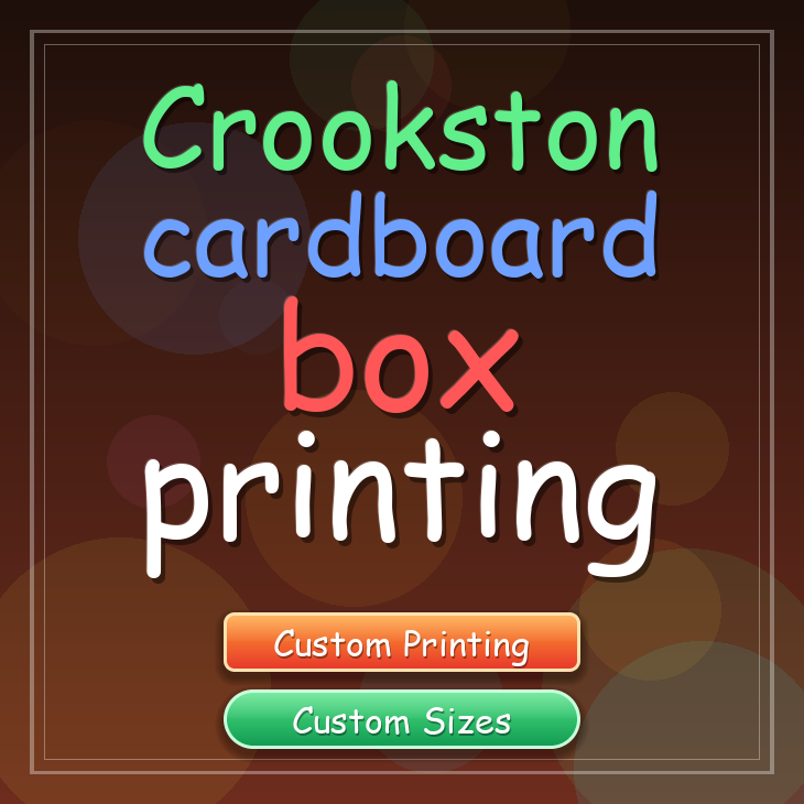 Crookston cardboard box printing