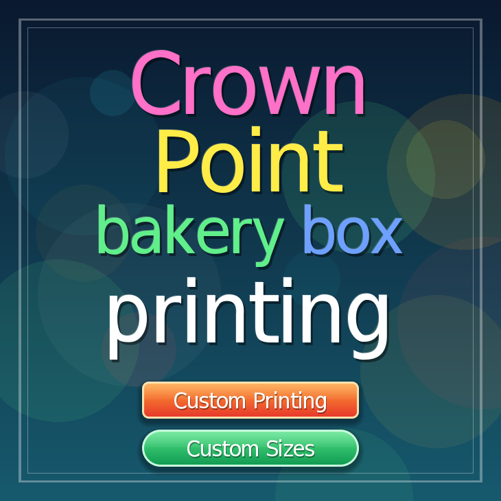 Crown Point bakery box printing
