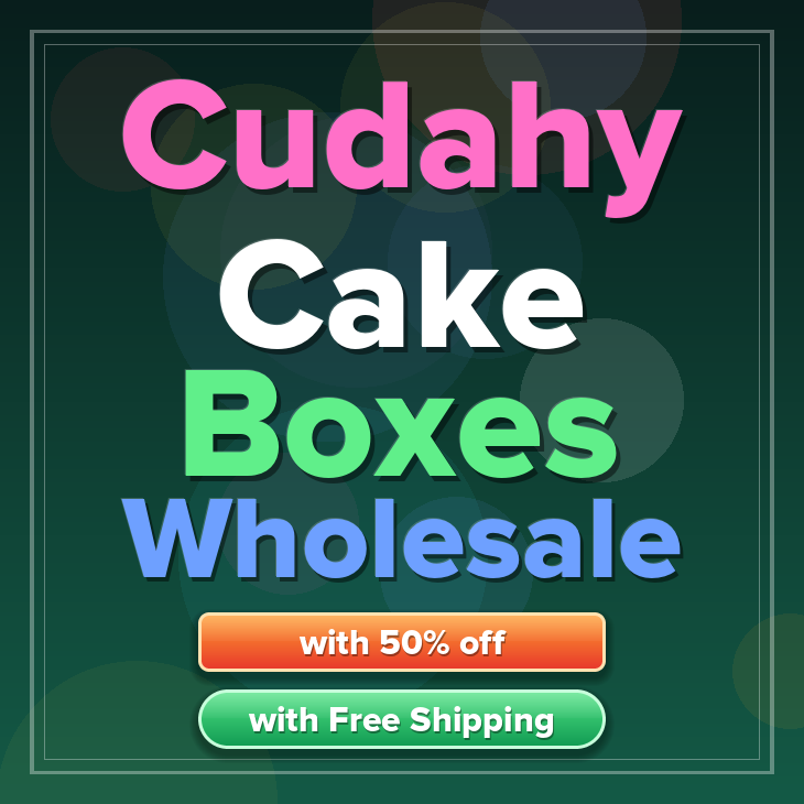 Cudahy cake boxes