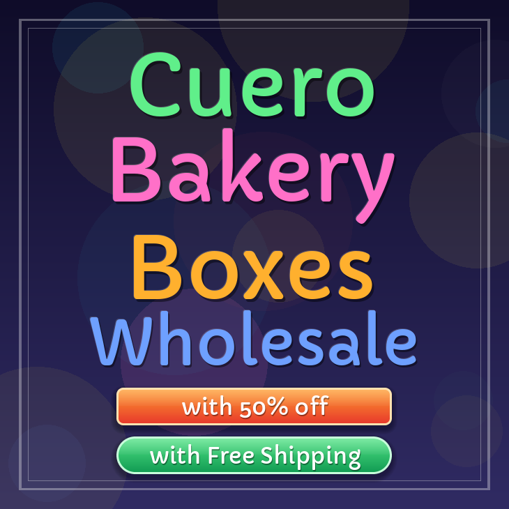 Cuero bakery boxes