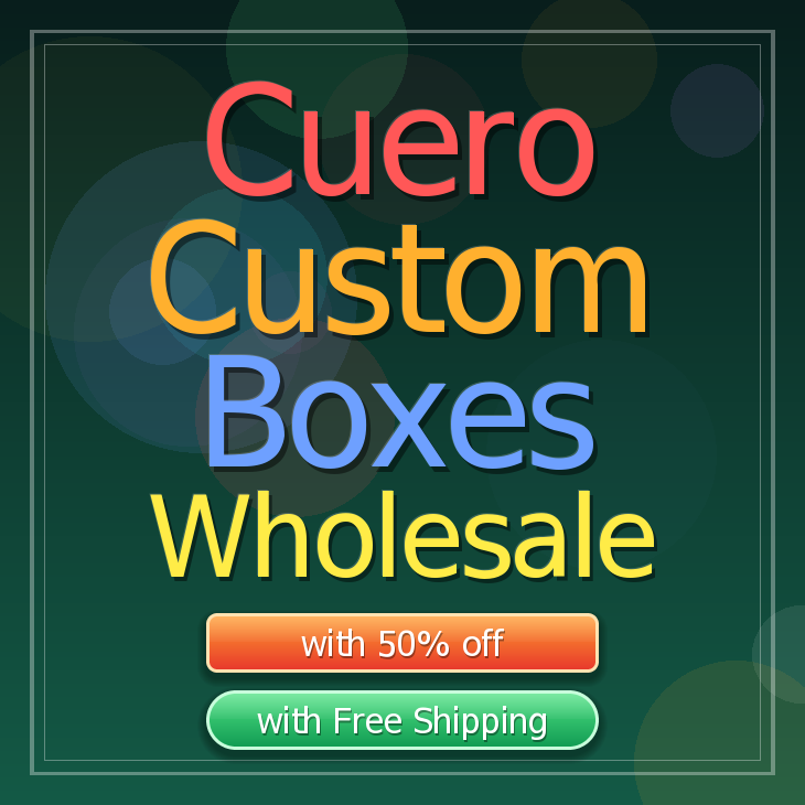 Cuero custom boxes