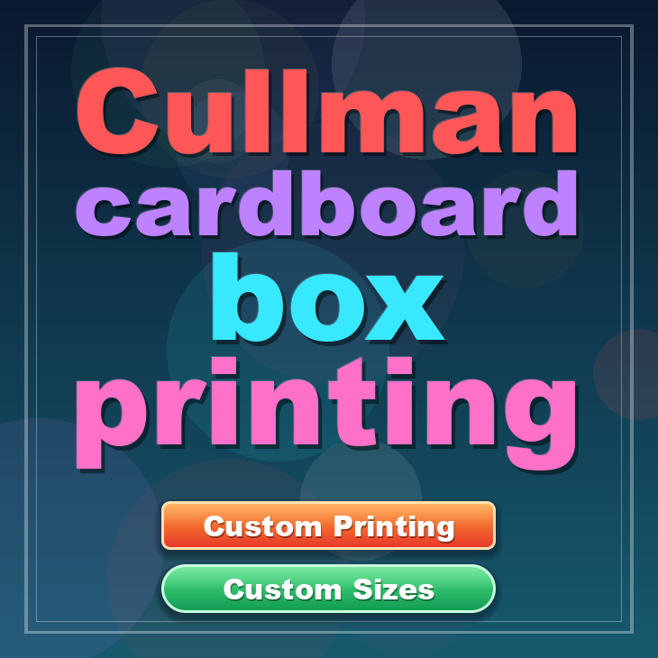 Cullman cardboard box printing