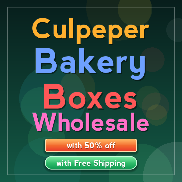 Culpeper bakery boxes