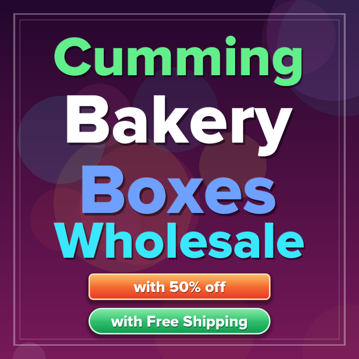 Cumming bakery boxes