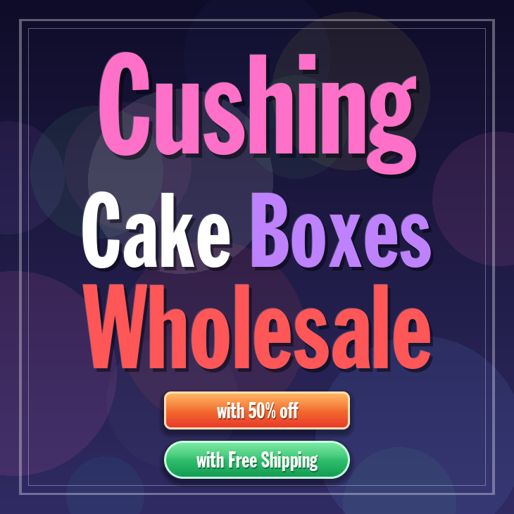 Cushing cake boxes