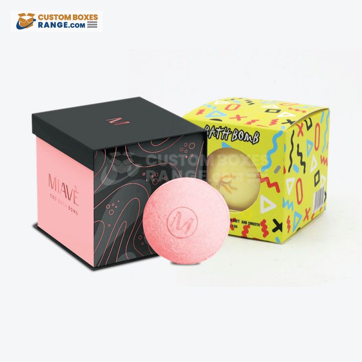 Custom bath bomb boxes