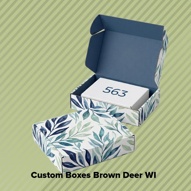 Custom boxes brown deer wi