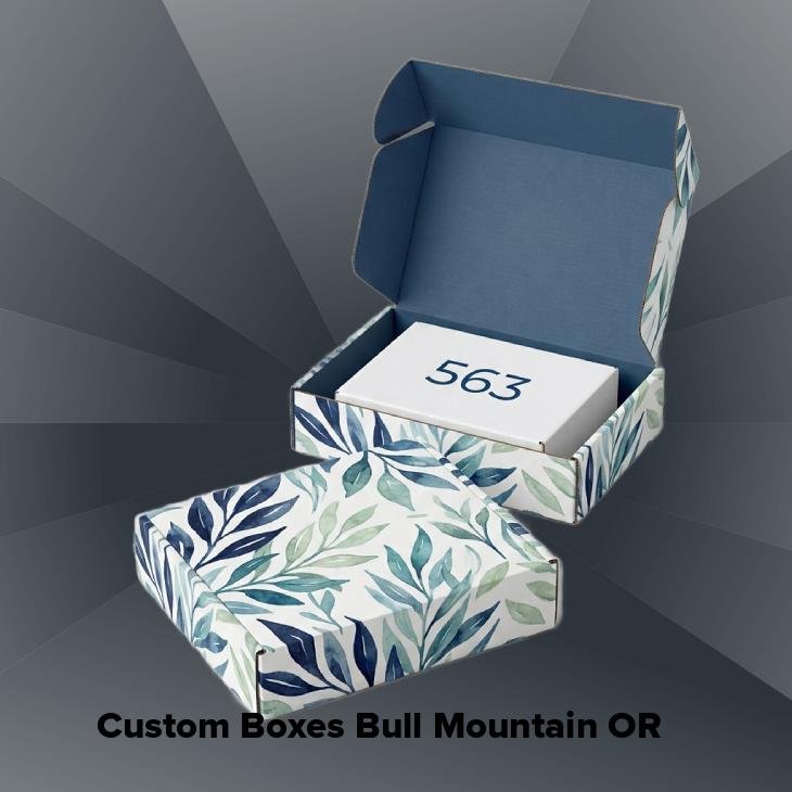 Custom boxes bull mountain or