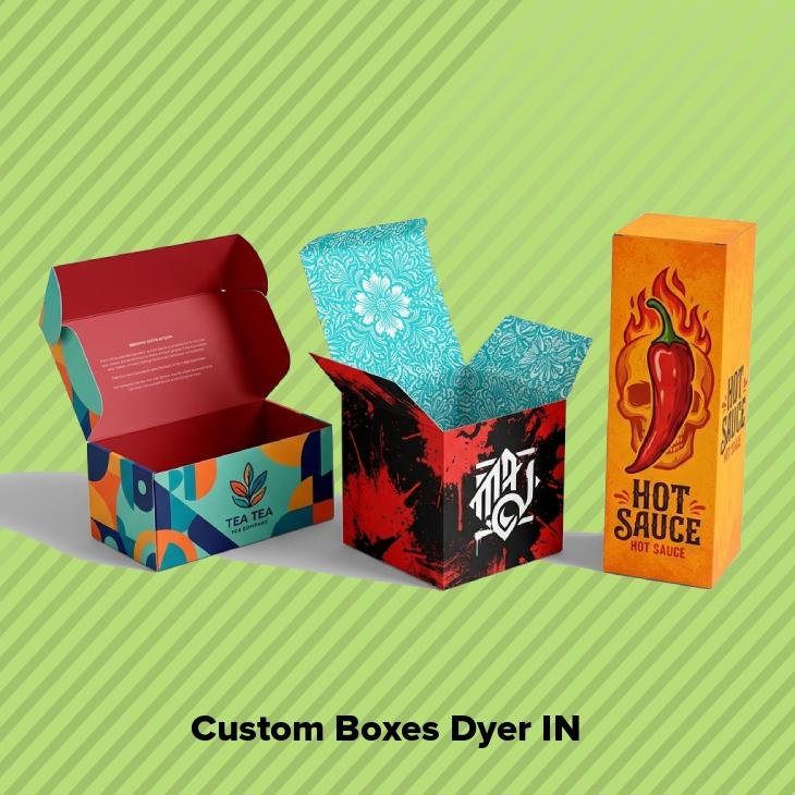 Custom boxes dyer in
