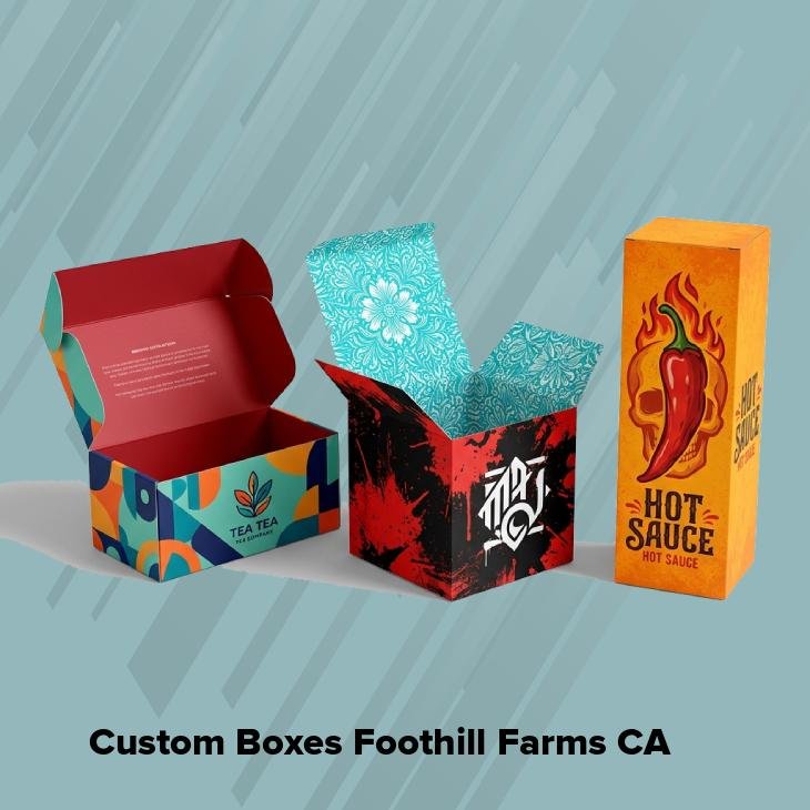 Custom boxes foothill farms ca