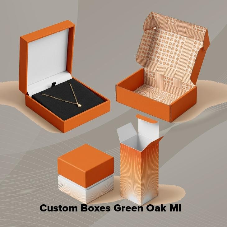 Custom boxes green oak mi