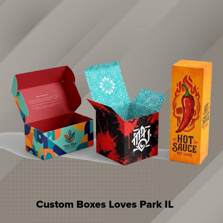 Custom boxes loves park il