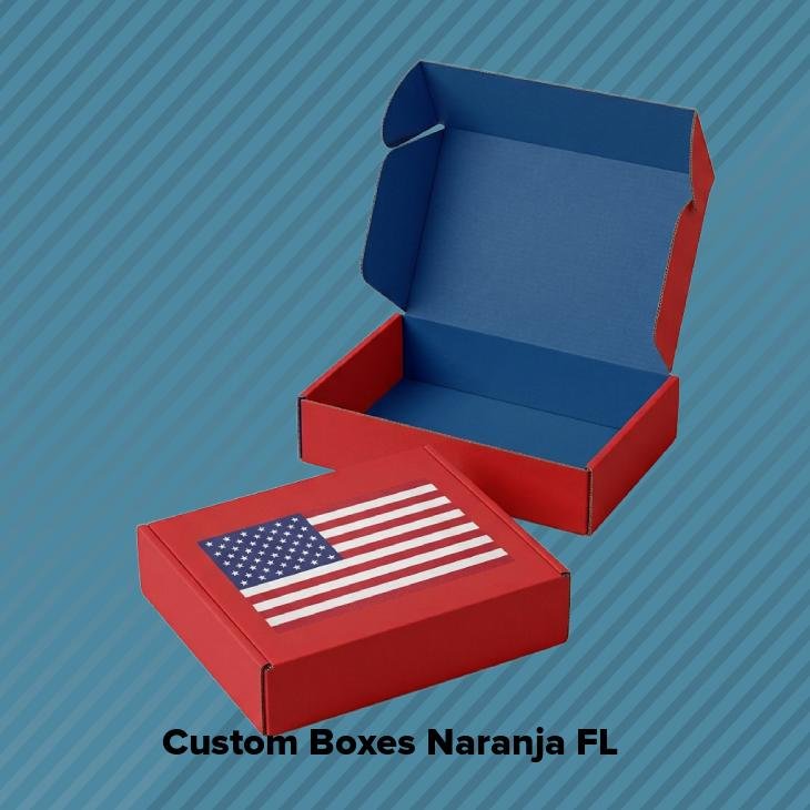 Custom boxes naranja fl