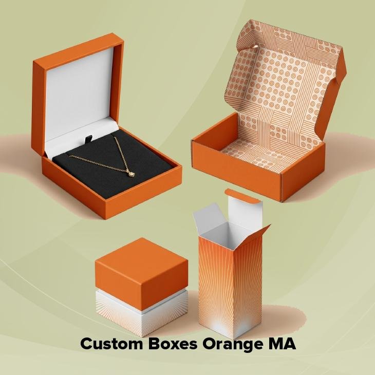 Custom boxes orange ma