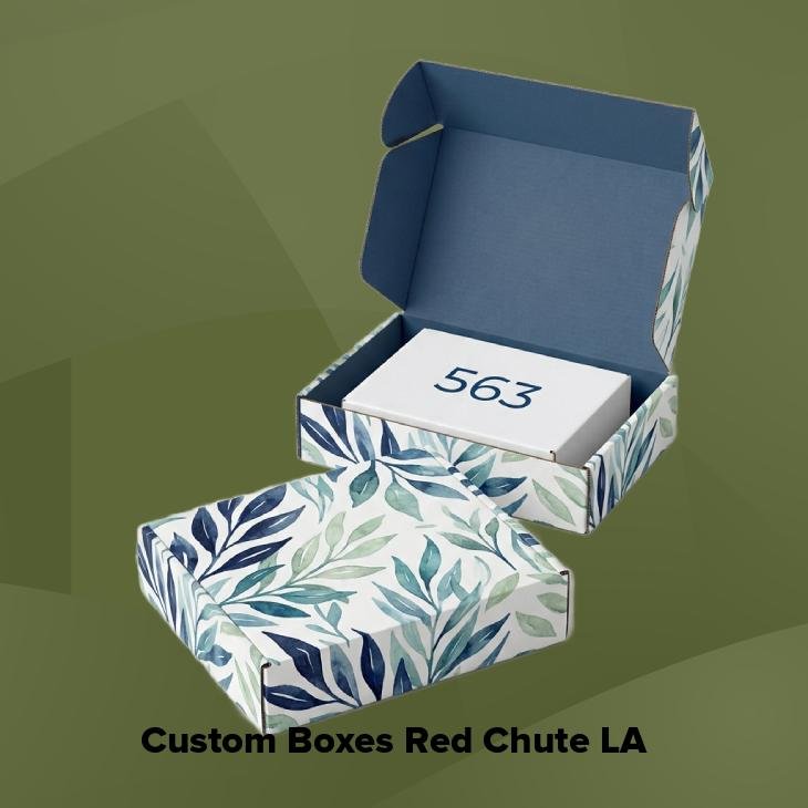 Custom boxes red chute la