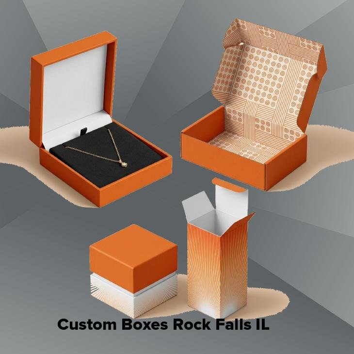 Custom boxes rock falls il