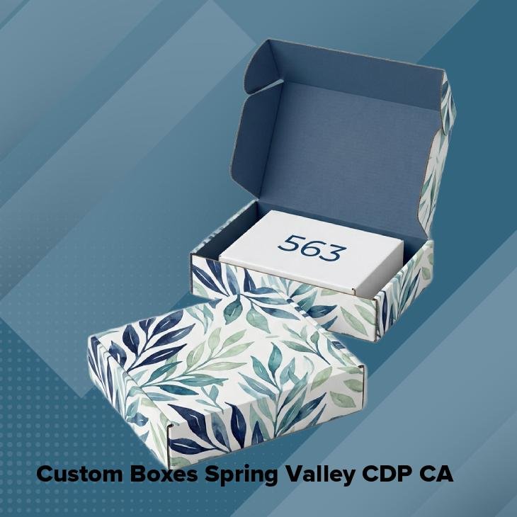 Custom boxes spring valley cdp ca
