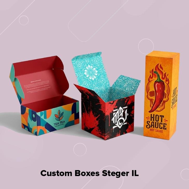 Custom boxes steger il