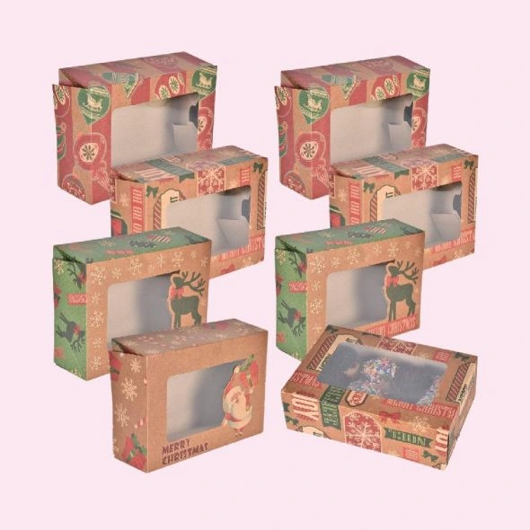 Custom Christmas Cookie Baskets