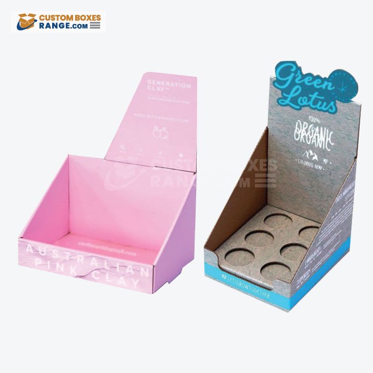 Custom counter display boxes