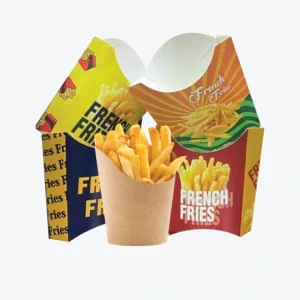 custom french fry box