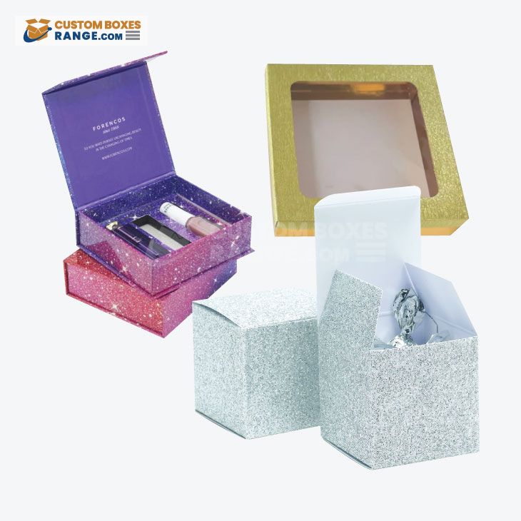 Custom glitter boxes
