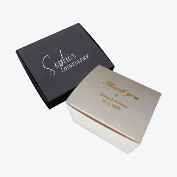 Custom Gold Foil Boxes