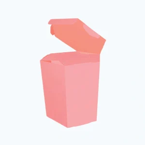 Hexagon Tab Lock Boxes