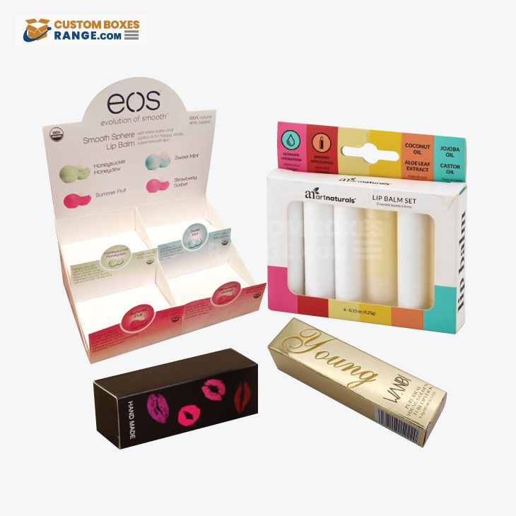 Custom lip balm boxes